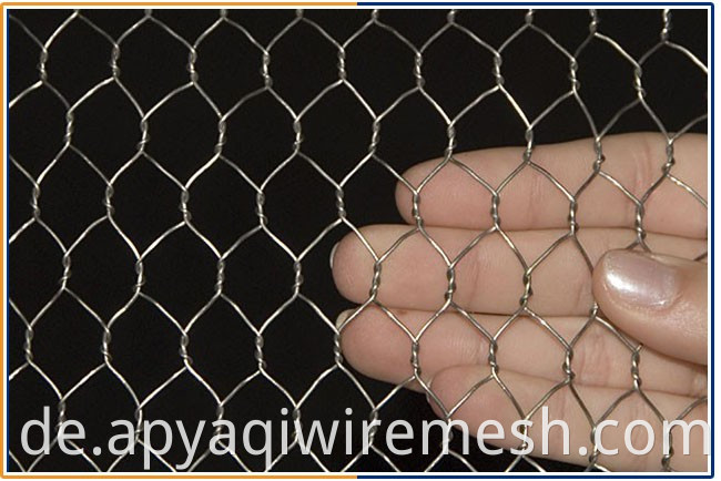 1/2" Galvanized Poultry Fence Hexagonal Wire Mesh Chicken Wire  Mesh